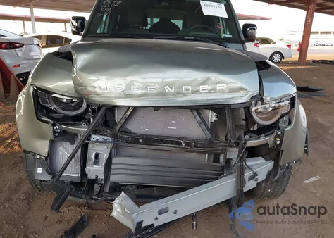 2025 Land Rover Defender 110 P300 from USA, damaged, VIN SALEJ7EX1S2422649